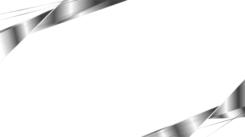 sleek metallic ribbons on transparent futuristic background - Download Free Stock Videos Pikwizard.com