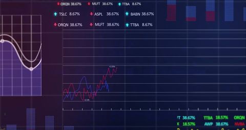 Digital Data Visualization and Analysis Interface - Download Free Stock Images Pikwizard.com