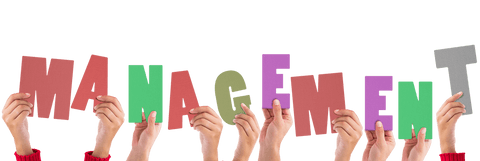 transparent hands holding colorful management letters - Download Free Stock Videos Pikwizard.com
