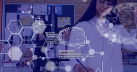 Student Engaging in Scientific Research in Laboratory Setting - Download Free Stock Images Pikwizard.com