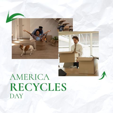 celebrating america recycles day with fun and eco-friendly activities - Download Free Stock Templates Pikwizard.com