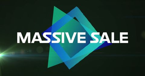 Dynamic Massive Sale Banner Timeless Appeal Bold Design