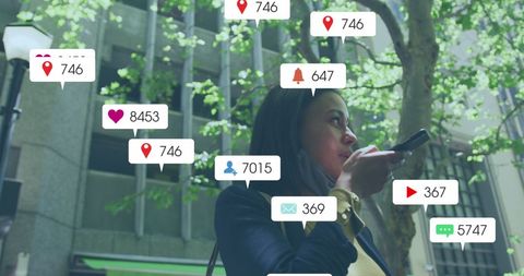 Social Media Interaction with Digital Overlay