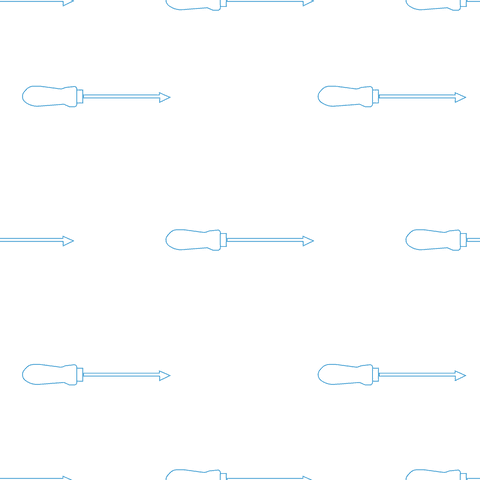 Pattern of Blue Screwdrivers on Transparent Background Illustrator Design - Download Free Stock Videos Pikwizard.com