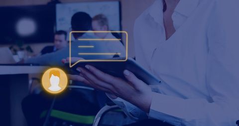 Business Communication with Digital Technology in Office