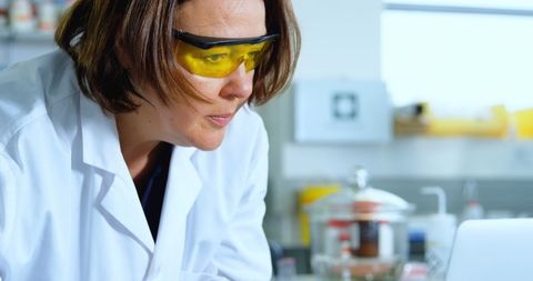 Scientist Conducting Research in Laboratory Setting - Download Free Stock Images Pikwizard.com