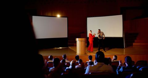Business Conference Audience Applauding Presentation - Download Free Stock Images Pikwizard.com