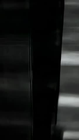 Sliding Venetian Blind Revealing Horizontal Slats Vertical Motion Abstract Background