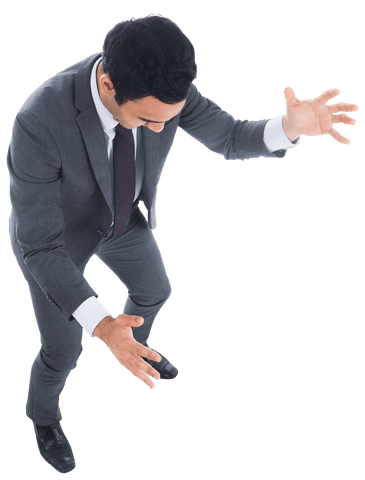 Transparent Top View Asian Businessman Holding Gesture - Download Free Stock Videos Pikwizard.com