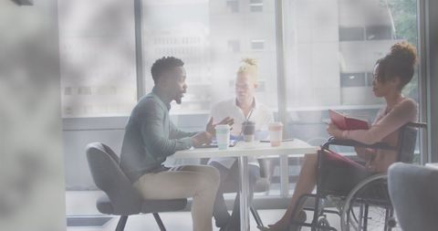 Inclusive Meeting with Diverse Business Team in Modern Office - Download Free Stock Images Pikwizard.com