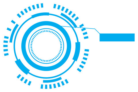 Futuristic Blue Digital Interface on Transparent Background - Download Free Stock Videos Pikwizard.com