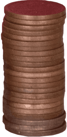 stack of copper coins, transparent background - Download Free Stock Videos Pikwizard.com
