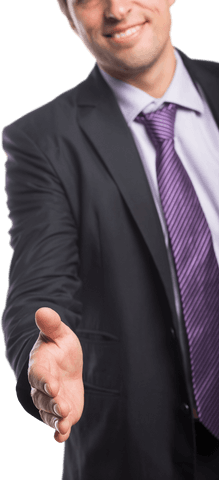 businessman offering handshake with transparent background - Download Free Stock Videos Pikwizard.com