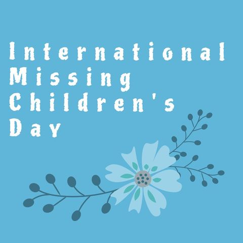 International Missing Children's Day Inspirational Graphic - Download Free Stock Templates Pikwizard.com