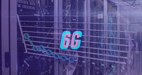 6G Innovation Smart Servers with Global Connectivity Concept - Download Free Stock Images Pikwizard.com