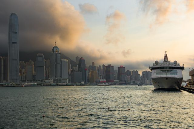 Asia china city cruise ship - Download Free Stock Photos Pikwizard.com