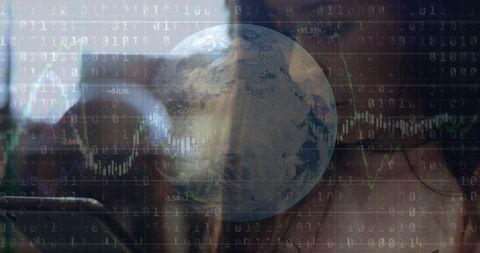 Digital Learning with Global Data Integration - Download Free Stock Images Pikwizard.com