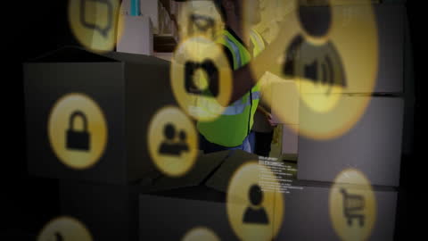 Digital Networking Overlay on Warehouse Operations