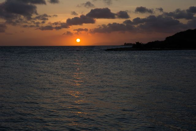 Sunset water ocean  - Download Free Stock Photos Pikwizard.com