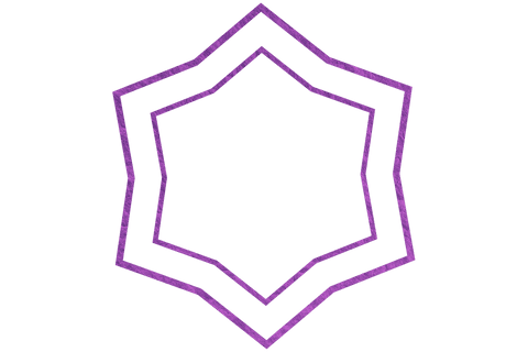 Transparent Geometric Star Preview in Vibrant Purple - Download Free Stock Videos Pikwizard.com