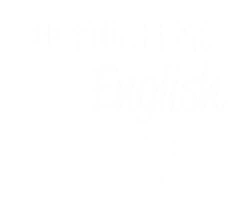 transparent text art asking 'do you speak english?' in stylized fonts - Download Free Stock Videos Pikwizard.com