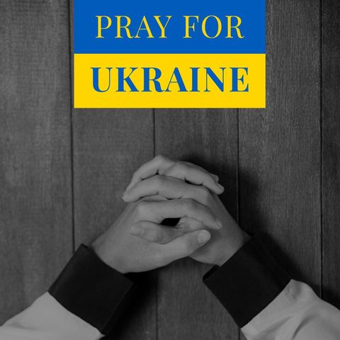praying hands for ukrainian support concept - Download Free Stock Templates Pikwizard.com