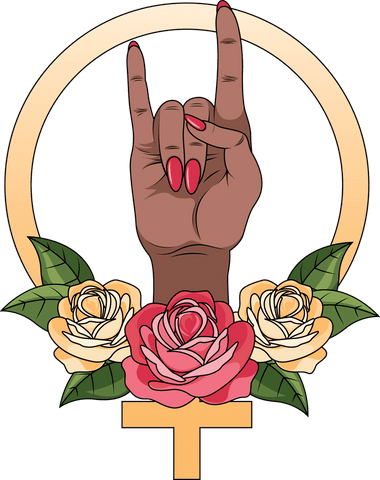 transparent rock on gesture with floral design and symbol - Download Free Stock Videos Pikwizard.com