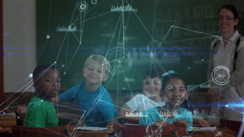 Smart Classroom with Technology Connectivity Network Overlay