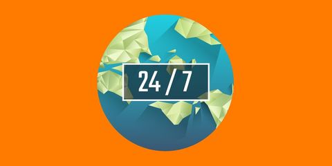 global connectivity with 24/7 availability concept - Download Free Stock Templates Pikwizard.com
