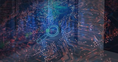 Marketing Strategy and Digital Interface Concept in Server Room - Download Free Stock Images Pikwizard.com