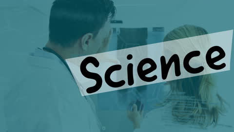 Doctors Analyzing Data with Science Display in Medical Setting