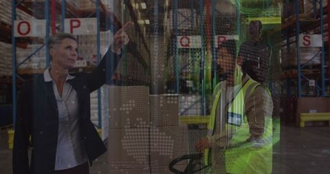 Global logistics integration with diverse warehouse workforce