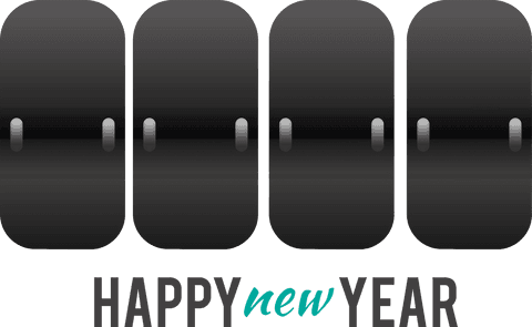 transparent digital countdown happy new year celebration - Download Free Stock Videos Pikwizard.com