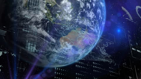 Digital Data Processing Surrounding Earth