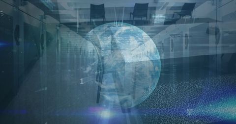 Global Data Processing Technology Interface - Download Free Stock Images Pikwizard.com