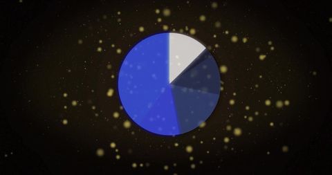 Innovative Pie Chart Globe Concept with Digital Glow - Download Free Stock Images Pikwizard.com