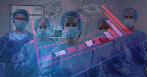 Medical Professionals Analyzing Digital Medical Data