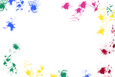 colorful stain frame on transparent background for creative designs - Download Free Stock Videos Pikwizard.com