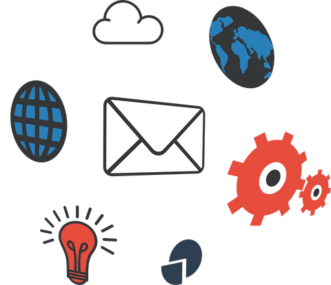 Transparent Icons Representing Global Communication and Connection Concepts - Download Free Stock Videos Pikwizard.com