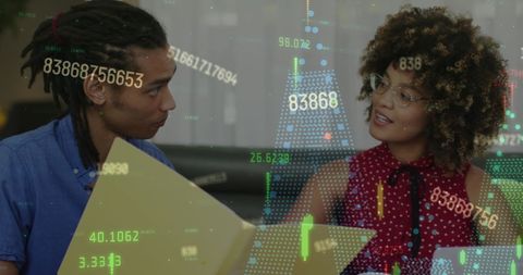 Data Analysis and Collaboration in Modern Office Setting