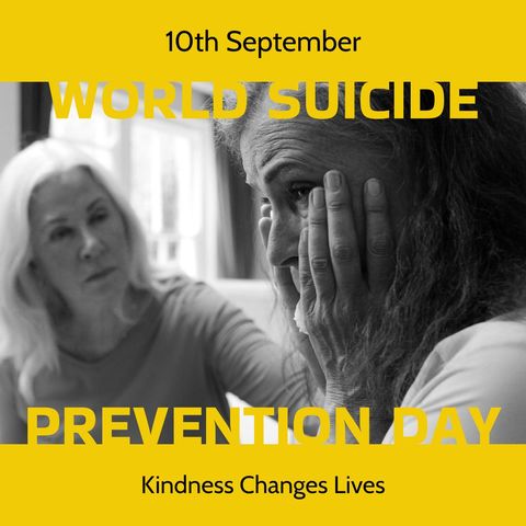world suicide prevention day: supporting mental health with compassion - Download Free Stock Templates Pikwizard.com