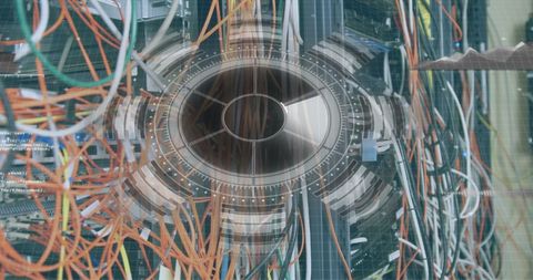 Futuristic Data Processing in Cyber Network Environment - Download Free Stock Images Pikwizard.com