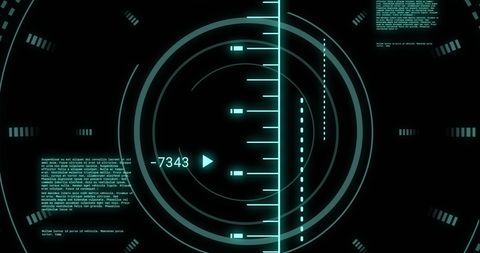 Digital Data Processing with Futuristic UI Design - Download Free Stock Images Pikwizard.com