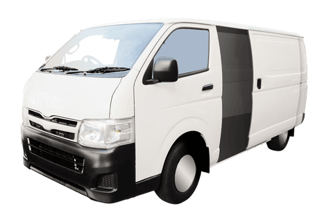 commercial white delivery van isolated on transparent background - Download Free Stock Videos Pikwizard.com