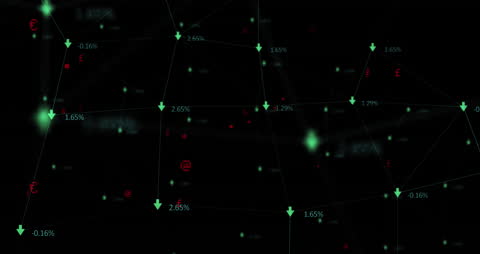 Digital Network Connections with Currency Data