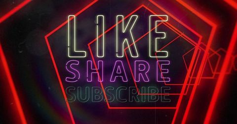 Influencer social media call to action design graphics