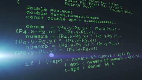 Digital Data Processing in Futuristic Animation