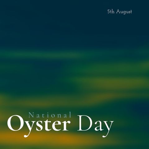 national oyster day celebration background design - Download Free Stock Templates Pikwizard.com