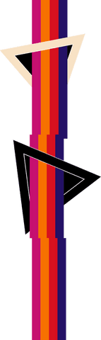 transparent geometric abstract design with triangles and vertical bars - Download Free Stock Videos Pikwizard.com