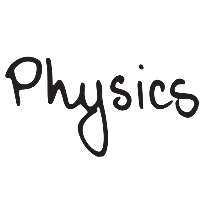 Physics Text Illustration on Transparent Background - Download Free Stock Videos Pikwizard.com